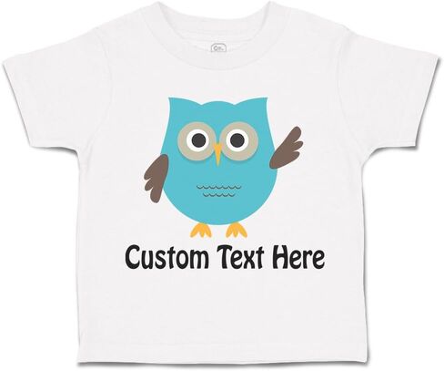 Toddler T-Shirt Birds Mini Owl Waves Owl Waves Boy & Girl Clothes Baby Funny Tee in Saudi Arabia