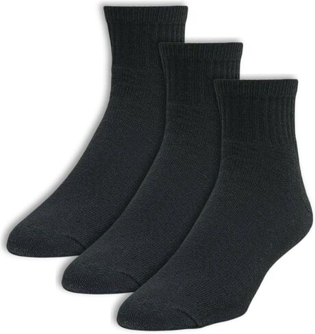Wigwam Men's Super 60 Ouarter Black 3 Pack Socks in Saudi Arabia