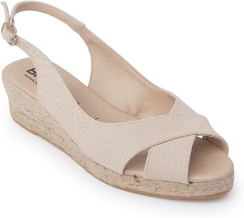 Oliva Espadrille Wedges: Sustainable, Vegan, Classic Style. Made in Spain in Saudi Arabia