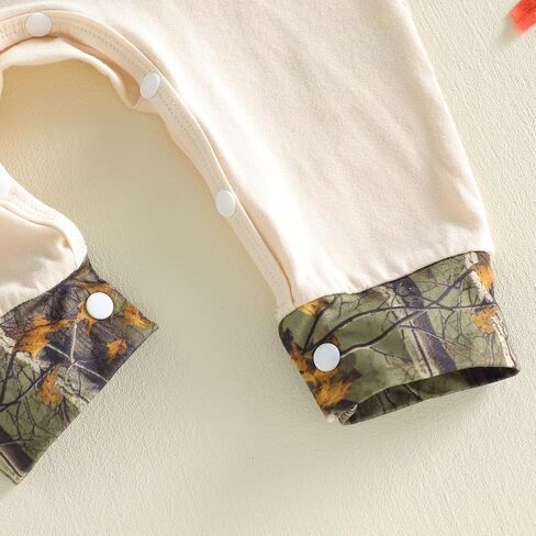 New Hunting Buddy Baby Boy Outfit Deer Duck Jumpsuit Romper Camo Jungle Bodysuit Hat Cute Newborn Going Home Photo in Saudi Arabia