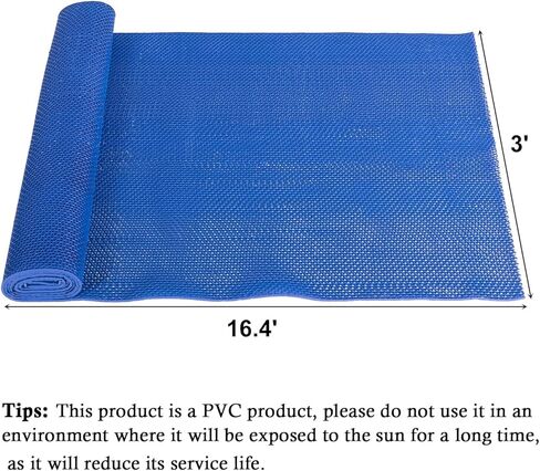 MYOYAY 3' x 16.4' Non-Slip PVC Drainage Floor Mat Commercial Wet Area Floor Mats for Outdoor Indoor Restaurant Kitchen Bar Swimming Pool Splash Matting Water Drain Flooring Mat, Red in Saudi Arabia