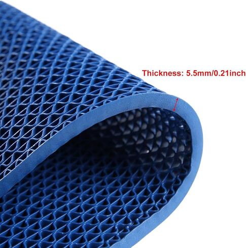 MYOYAY 3' x 16.4' Non-Slip PVC Drainage Floor Mat Commercial Wet Area Floor Mats for Outdoor Indoor Restaurant Kitchen Bar Swimming Pool Splash Matting Water Drain Flooring Mat, Red in Saudi Arabia