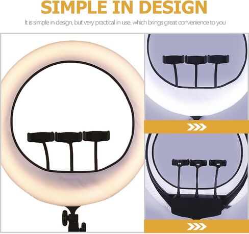18-inch Circular Light Diffuser Sock Soft Fabric Cover for Live Streaming Selfie Video Lighting Accessories in Kuwait