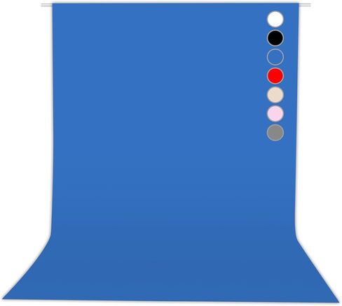 خلفية تصوير بيضاء 100٪ بوليستر 5x7FT لبرامج مقابلة الصور الشخصية في الاستوديو والتلفزيون وعرض المنتج ومقاطع الفيديو المنزلية وقاعات المعارض وحفلات الزفاف in Kuwait