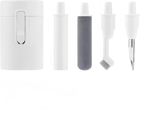 Professional Multi Function Cleaning Kit for Camera Computer Phone Keyboard Devices Brush and Earphone Cleaning Pen Tool Set (White) in Kuwait