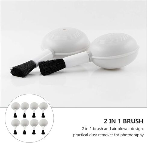 SOLUSTRE 16pcs Lens Blower Brush Camera Cleaning Accessories for Dust Removal from Lenses Screens Keyboards and Precision Instruments Air Brush for Thorough Cleaning in Kuwait