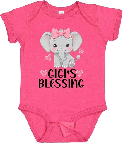 inktastic Gigi Blessing Granddaughter Girls Baby Bodysuit in Kuwait