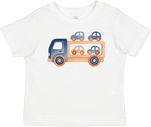 inktastic Toy Car Carrier Truck Illustration Baby T-Shirt in Kuwait