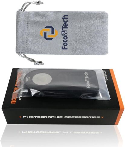 Foto&Tech FTML-L3 Wless Rmote Control Compatible with Nkon D7500 D750 D3400 D3300 D3200 D5500 D5300 D5200 D5100 D7200 D7100 D7000 D610 D600 D60 D70 D80 COOLPIX P900 P7800 P7700 A/1 J1 (3 Piece) in Kuwait
