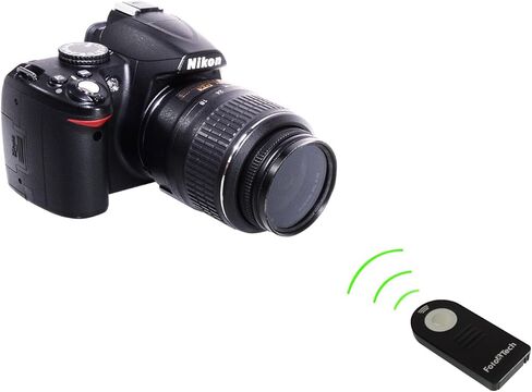 Foto&Tech FTML-L3 Wless Rmote Control Compatible with Nkon D7500 D750 D3400 D3300 D3200 D5500 D5300 D5200 D5100 D7200 D7100 D7000 D610 D600 D60 D70 D80 COOLPIX P900 P7800 P7700 A/1 J1 (3 Piece) in Kuwait