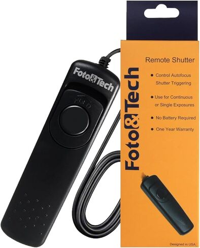Foto&Tech Wired Remote Shutter Release Control CS-310 Replacement for Pntax KF KP K-70 Pentax CS-310 Cable Switch in Kuwait