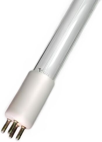 لمبة LSE Lighting LSEATS4450 ATS4-450 للأشعة فوق البنفسجية لخدمات معالجة المياه ومعقمات ATS، شفافة in Kuwait