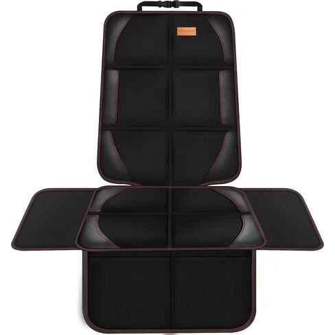 Bacgnyer Car Seat Protector, 2 Pack, Thickest Padded 600D Fabric Padding, Waterproof, Durable, Anti Slip Backing, Child Seat Protection, Suitable for Babies, Toddlers, Children in Saudi Arabia