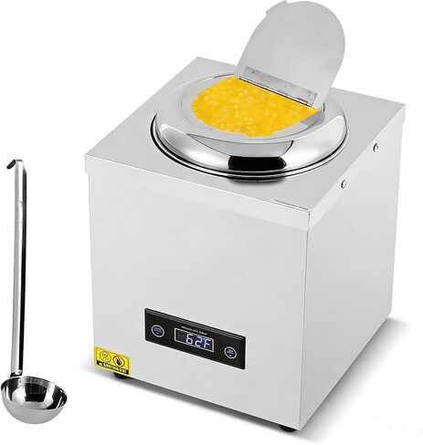Food Soup Kettle Warmer with Ladle Countertop Cheese Warmer Catering Soup Warmer Commercial for Buffet Food Warmer Party in Saudi Arabia
