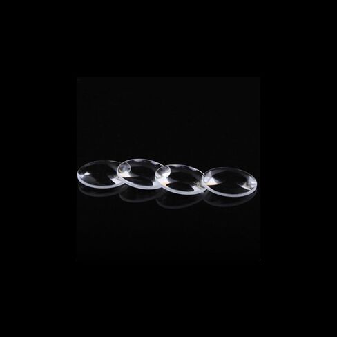 4pcs Biconvex Lens Diameter 50mm, Focus 90mm Double Convex Optics Glass for DIY Camera, Optical in Kuwait