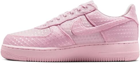 حذاء Air Force 1 Low SE Valentine Day Locket للسيدات لايف ستايل (إسفنج وردي/إسفنج وردي/أسود) in Kuwait