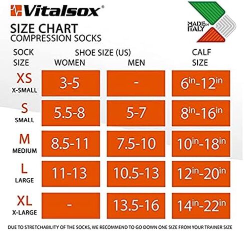 Vitalsox Italy Patented Graduated Compression VT1211 Tower Olive Medium in Saudi Arabia