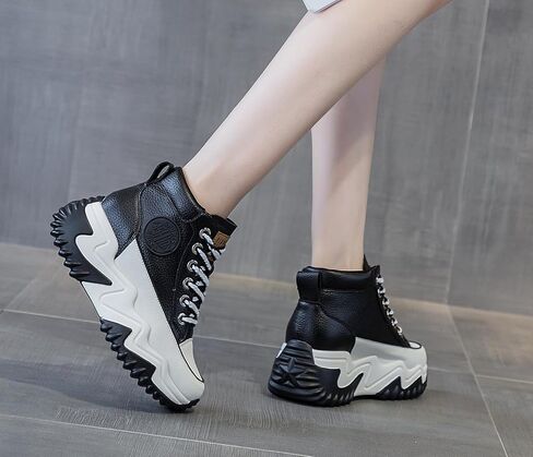 Women's Casual Breathable Platform Sneakers Y2K Comfort Walking Shoes for College Girl Campus in Saudi Arabia