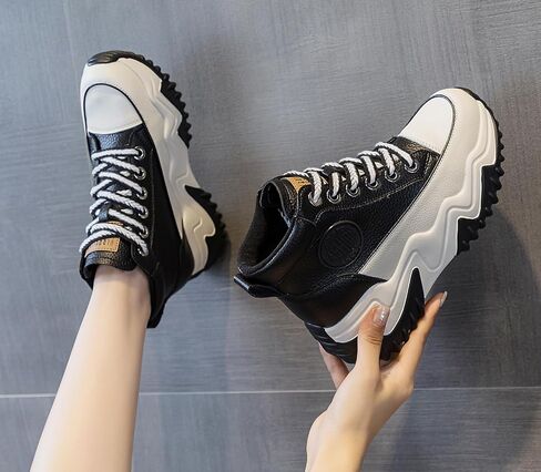 Women's Casual Breathable Platform Sneakers Y2K Comfort Walking Shoes for College Girl Campus in Saudi Arabia
