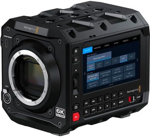 كاميرا Blackmagic Design Pyxis 6K ذات الإطار الكامل للسينما (Leica L) (CINECAMCPYXA60LFL) + بطاقة CFexpress من النوع B سعة 256 جيجابايت + حافظة + حامل ثلاثي القوائم + BP-U35 + طقم تنظيف + محفظة بطاقات + غطاء عدسة in Kuwait