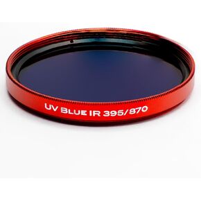 TruColor UV Blue IR 395/870، يجتاز الأشعة فوق البنفسجية/الأزرق والأشعة تحت الحمراء، مرشح ثنائي النطاق (72 مم) in Kuwait