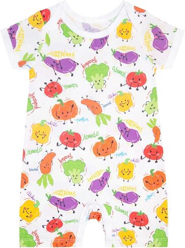GUISBY Baby Boys or Girls Snap-up Romper, Unisex Baby Clothes Newborn to Infant Sizes (Newborn - 24 Months) in Kuwait