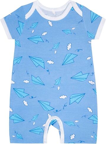 GUISBY Baby Boys or Girls Snap-up Romper, Unisex Baby Clothes Newborn to Infant Sizes (Newborn - 24 Months) in Kuwait