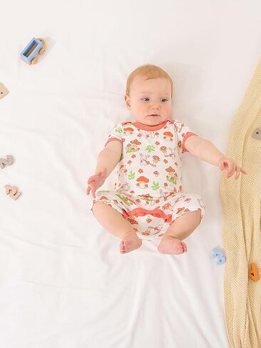 GUISBY Baby Boys or Girls Snap-up Romper, Unisex Baby Clothes Newborn to Infant Sizes (Newborn - 24 Months) in Kuwait