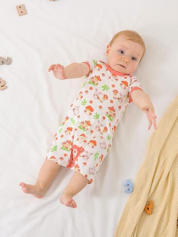 GUISBY Baby Boys or Girls Snap-up Romper, Unisex Baby Clothes Newborn to Infant Sizes (Newborn - 24 Months) in Kuwait