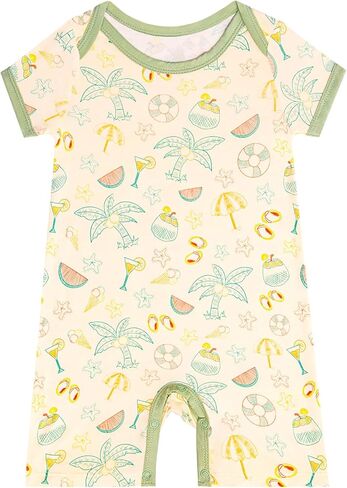 GUISBY Baby Boys or Girls Snap-up Romper, Unisex Baby Clothes Newborn to Infant Sizes (Newborn - 24 Months) in Kuwait