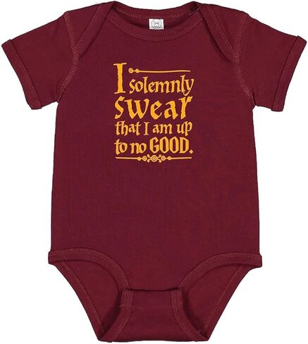 Curiositees I Solemnly Swear I am Up to No Good Baby Bodysuit Outfit in Kuwait