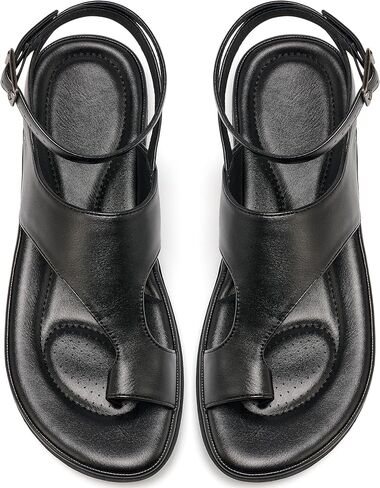 Aomigoct Flat Sandals for Women Dressy: Adjustable Comfortable Summer Sandals for Women 2026 - Anti-slip & Breathable Ladies Casual Walking Shoes in Kuwait