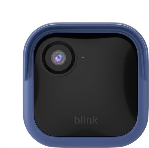 حافظة واقية من السيليكون لجهاز Blink Outdoor 4 الجديد كليًا (الجيل الرابع)، حافظة واقية من السيليكون المقاوم للماء لجلد جرس الباب (Blink Outdoor 4، أزرق) 3 قطع in Kuwait