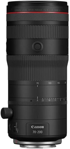 Canon RF 70-200mm f/2.8 L is USM Z، أسود، حزمة مع طقم فلتر 82 مم، غطاء رأس، طقم تنظيف، حبل غطاء وقطعة قماش للتنظيف، ضمان محدود لمدة عام من Canon، (أسود) in Kuwait