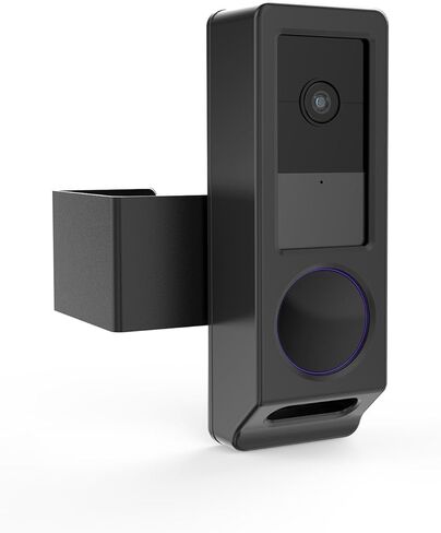 Anti-Theft Video Doorbell Mount, No-Drill Doorbell Camera Mount Only for Wyze Duo Cam Doorbel, Not Block Doorbell Motion Sensor, Doorbell Camera Bracket for Home Rentals Room, Easy to Install in Kuwait