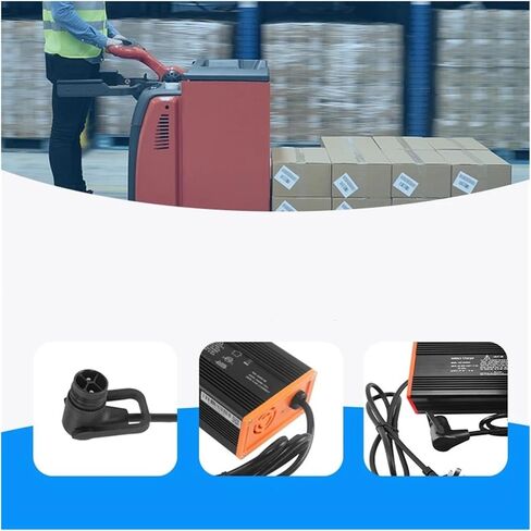 شاحن بطارية 24 فولت 8 أمبير SSLC300V29 متوافق مع بطارية ليثيوم NOBLELIFT Atom PTE15Q-ALi-ion البليت 24 فولت 20 أمبير/30 أمبير/50 أمبير في الساعة in Kuwait