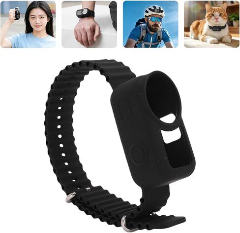 Multifunctional Wristband for Camera | Adjustable Silicone Strap for Bike Pet Drone Enhanced Protection Skin Friendly in Kuwait