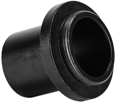 Optical Instruments for 23.2mm to C Mount Adapter Microscope Eyepiece Camera Connector Industrial Video Biological Stereo Microscope Accessory Metal（Color:Black in Kuwait