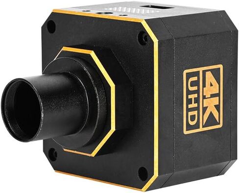 Optical Instruments for 23.2mm to C Mount Adapter Microscope Eyepiece Camera Connector Industrial Video Biological Stereo Microscope Accessory Metal（Color:Black in Kuwait