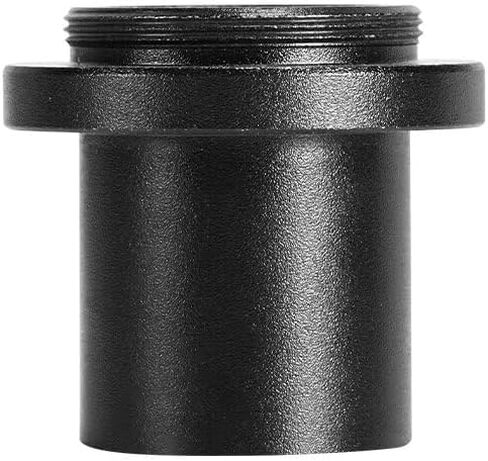 Optical Instruments for 23.2mm to C Mount Adapter Microscope Eyepiece Camera Connector Industrial Video Biological Stereo Microscope Accessory Metal（Color:Black in Kuwait