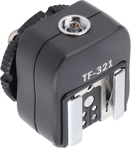 TF 321 Hot Shoe Adapter with Precise Fit Flash Hot Shoe Converter for EL Series Flash Supports Center Point Triggering User Friendly Design for R Series 1 X Adapter in Kuwait