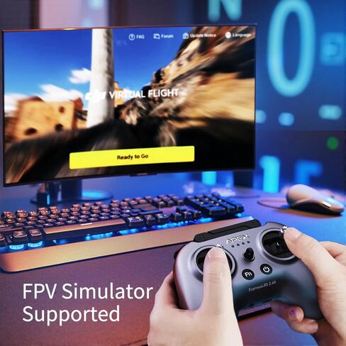 طائرة بدون طيار FPV مع نظارات، محرك بدون فرش RC كوادكوبتر مع وضع التدفق البصري، 3 بطاريات، وضع المبتدئين سهل الطيران للمراهقين والبالغين. APEXFPV -Corax in Kuwait