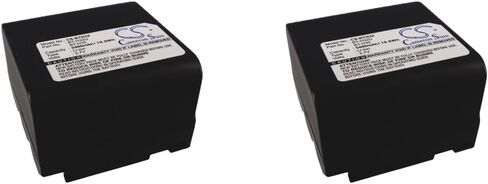 (2 حزمة) بطارية XSP لشارب VL-8 VL-8888 VL-A10 VL-A10E VL-A10H VL-A10S VL-A10U PN BT-H32 BT-H32U BT-H42 BT-N1 BT-N1S VR-151 (5400 مللي أمبير) in Kuwait