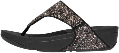FitFlop Lulu Multi-Tonal Glitter Toe-Post Sandals in Kuwait