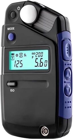 Light Meter for Photography & Video, Handheld LED Display, Side Button Design, for Vintage Cameras and Filmmakers, Accurate Light Measurement Tool in Kuwait
