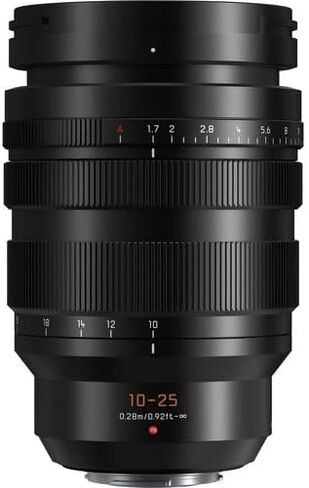 Panasonic Leica DG Vario-Summilux 10-25mm Lens (H-X1025) Bundle Including: 64 GB Memory Card, Lens Pouch, 3-Piece Filter Kit, Lens Caps, Cap Keeper, Full Cleaning Kit, Card Reader, Card Wallet in Kuwait