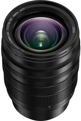 Panasonic Leica DG Vario-Summilux 10-25mm Lens (H-X1025) Bundle Including: 64 GB Memory Card, Lens Pouch, 3-Piece Filter Kit, Lens Caps, Cap Keeper, Full Cleaning Kit, Card Reader, Card Wallet in Kuwait