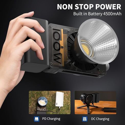 ZHIYUN CINEPEER CX100 LED فيديو ضوئي + ZHIYUN Mini Softbox in Kuwait