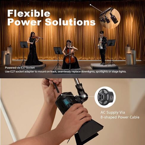 طقم إضاءة فيديو LED Godox RS60Bi، قطعتان من مصابيح الاستوديو 60 وات للتصوير الفوتوغرافي وتسجيل الفيديو والبث المباشر، إضاءة LED مستمرة ثنائية اللون محمولة مع صندوق ناعم، بطارية قابلة للفصل، تحكم DMX/APP in Kuwait