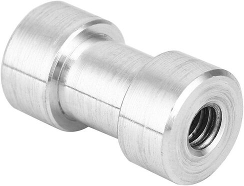 FILFEEL Aluminum Alloy Female to Female Screw Adapter /4" to 3/8" Lamp Holder Converter for Tripod Lighting in Kuwait